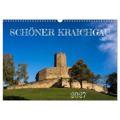 Schöner Kraichgau (Wandkalender 2027 DIN A3 quer), CALVENDO Monatskalender