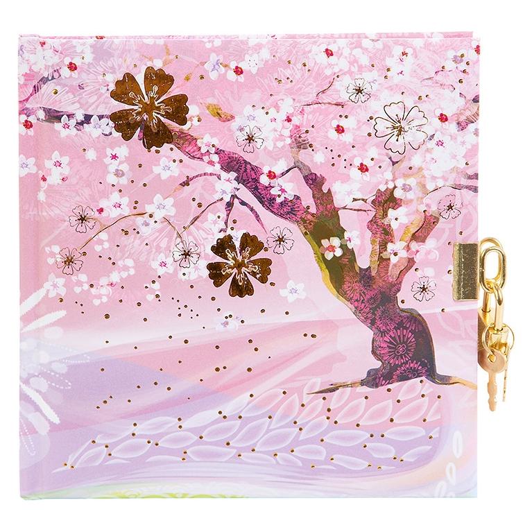 Goldbuch Tagebuch mit Schloss Delicately Turnowsky (A6, Blanko) (44364)