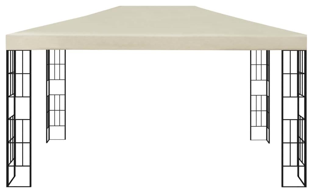 vidaXL Pavillon, 3 x 4 meter, crème