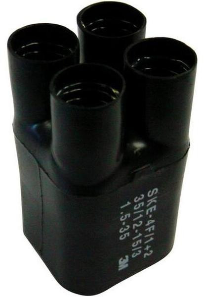 3M SKE 4F/1+2 Krimpkous Zwart B: 10 cm, D: 3,5 cm