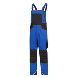 Latzhose "MOTION TEX PLUS" - 24 - blau/schwarz