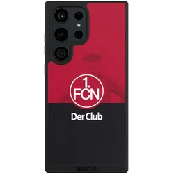 Nivocase Handyhülle für Samsung Galaxy S23 Ultra Hülle NIVOpure Case Schwarz 1. FC Nürnberg Der Club (Samsung Galaxy S23 Ultra), Smartphone Hülle, Schwarz