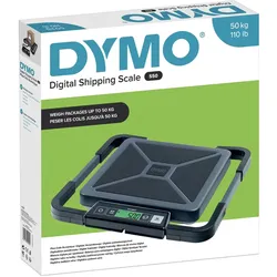 DYMO S50 Paketwaage Tragbare Digital | 50 kg | Briefwaage mit LCD-Bildschirm | USB oder AAA Batterien