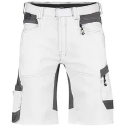 Axis Painters Malershorts mit Stretch, weiß/anthrazit, Schrittlänge Standard, Größe 58 - weiß/anthrazitgrau - 58