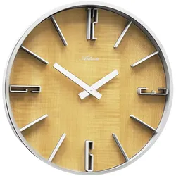 Atlanta 4426/30 Wanduhr Erle