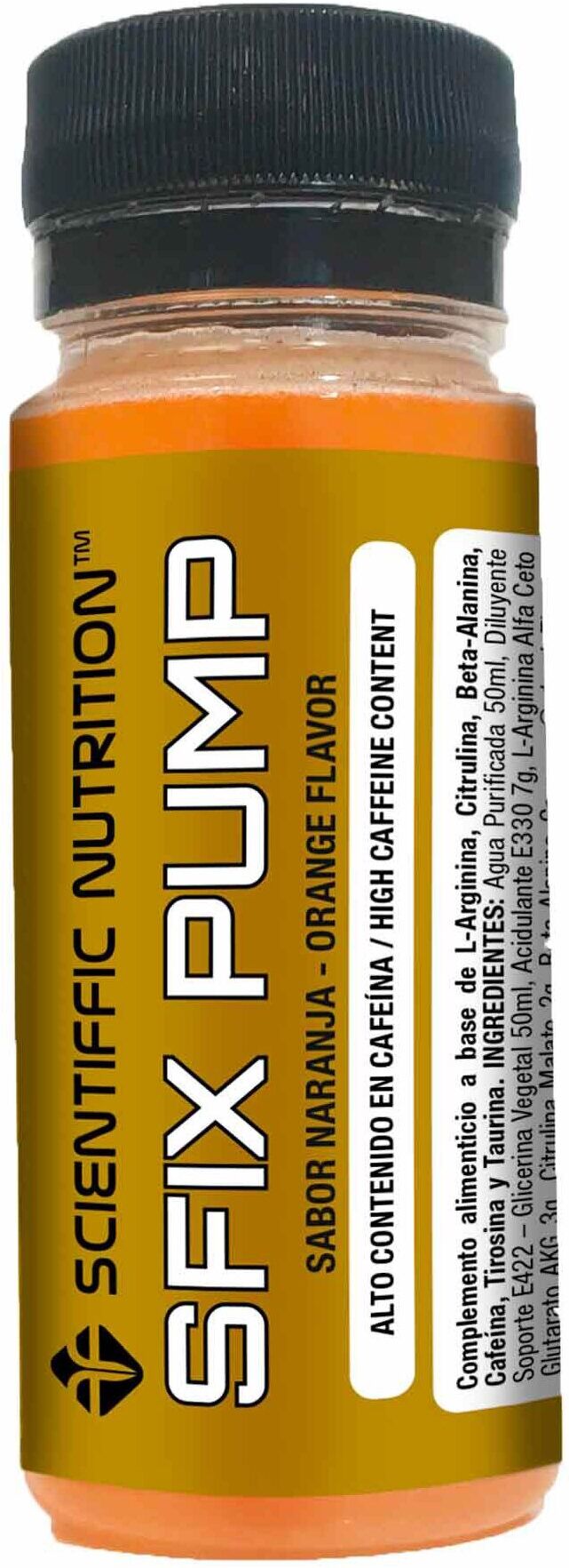 Scientiffic Nutrition Sfix Pump Pre-workout Orange 60ml
