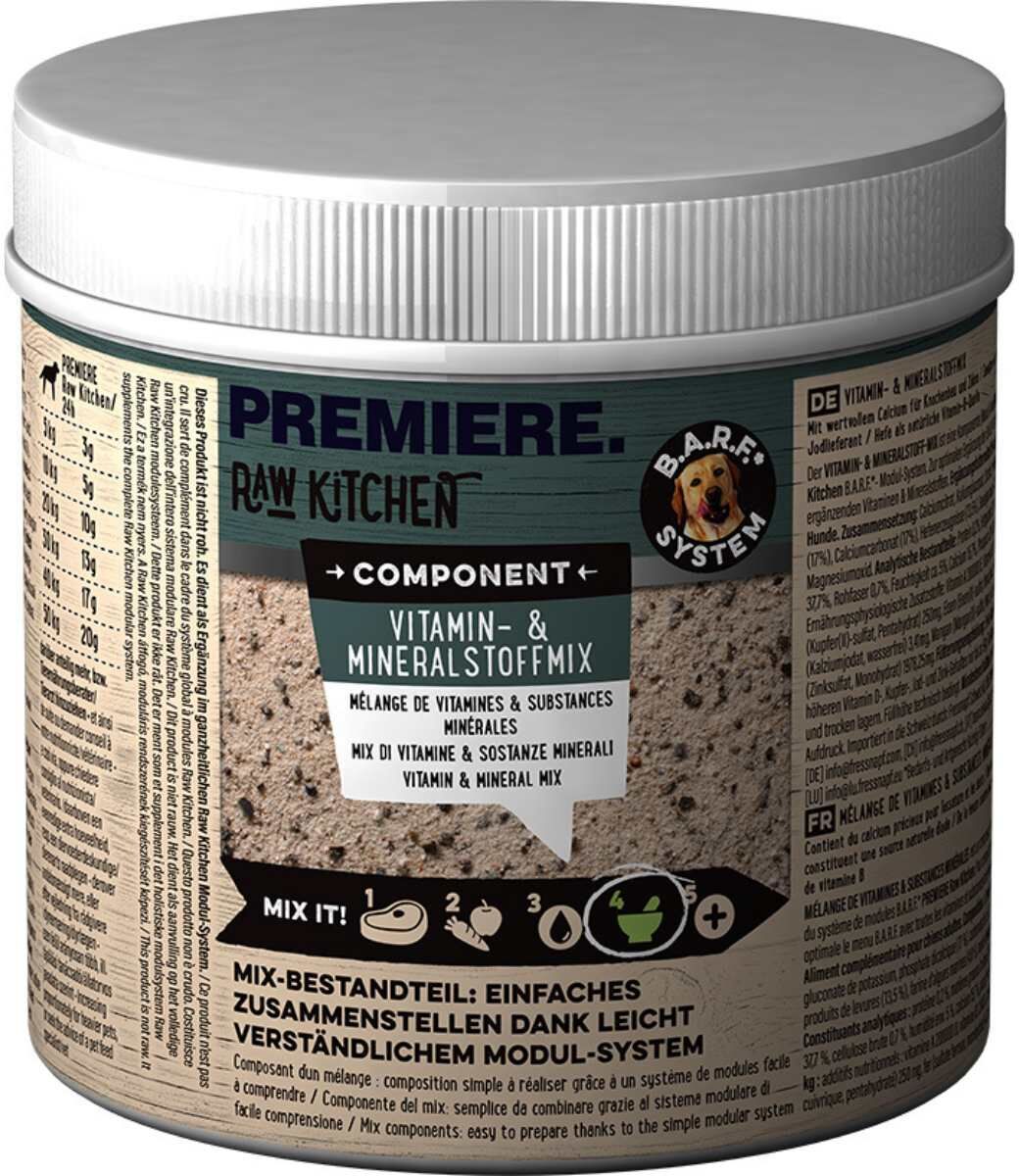 Premiere Dog Raw Kitchen Mix di Vitamine 500G