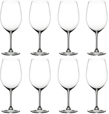 Riedel Vinum Set of 8 Cabernet / Merlot Wine Glasses