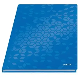 Leitz Notizbuch »WOW« kariert A4 160 Seiten blau