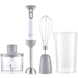 MIXXXO TRIO Stabmixer, 400 W, mit Zerkleinerer und Schneebesen