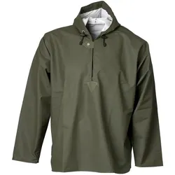 PU Stretch Regen Schlupfjacke "077100E" Pro - S - olive
