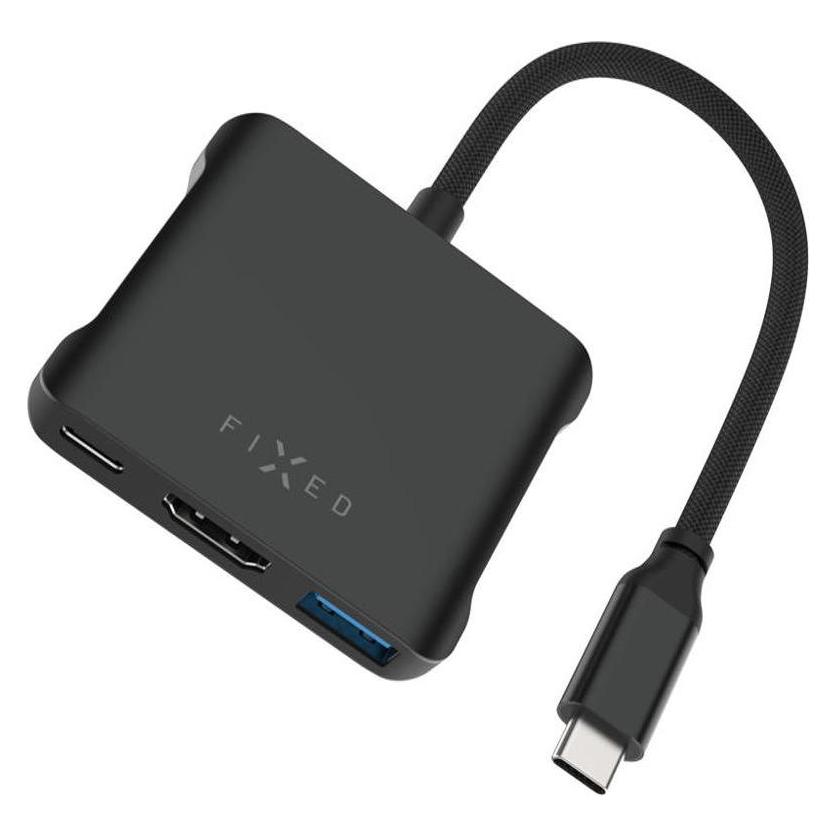 Fixed Quadry (USB-C, 5 Ports) (FIXHU-QR-BK)