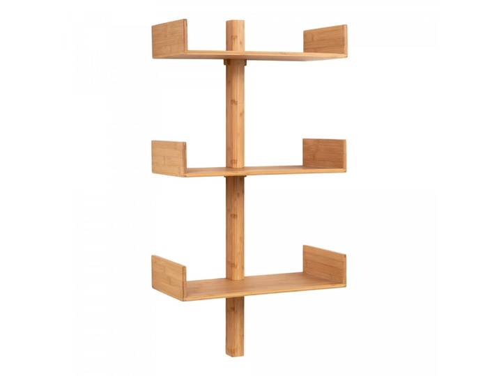Etagère murale 3 niveaux en bambou
