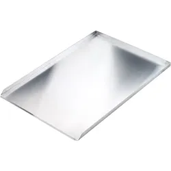 Stalgast 3-Rand-Backblech aus Aluminium, Bäckernorm 600x400 mm (BK0864015)