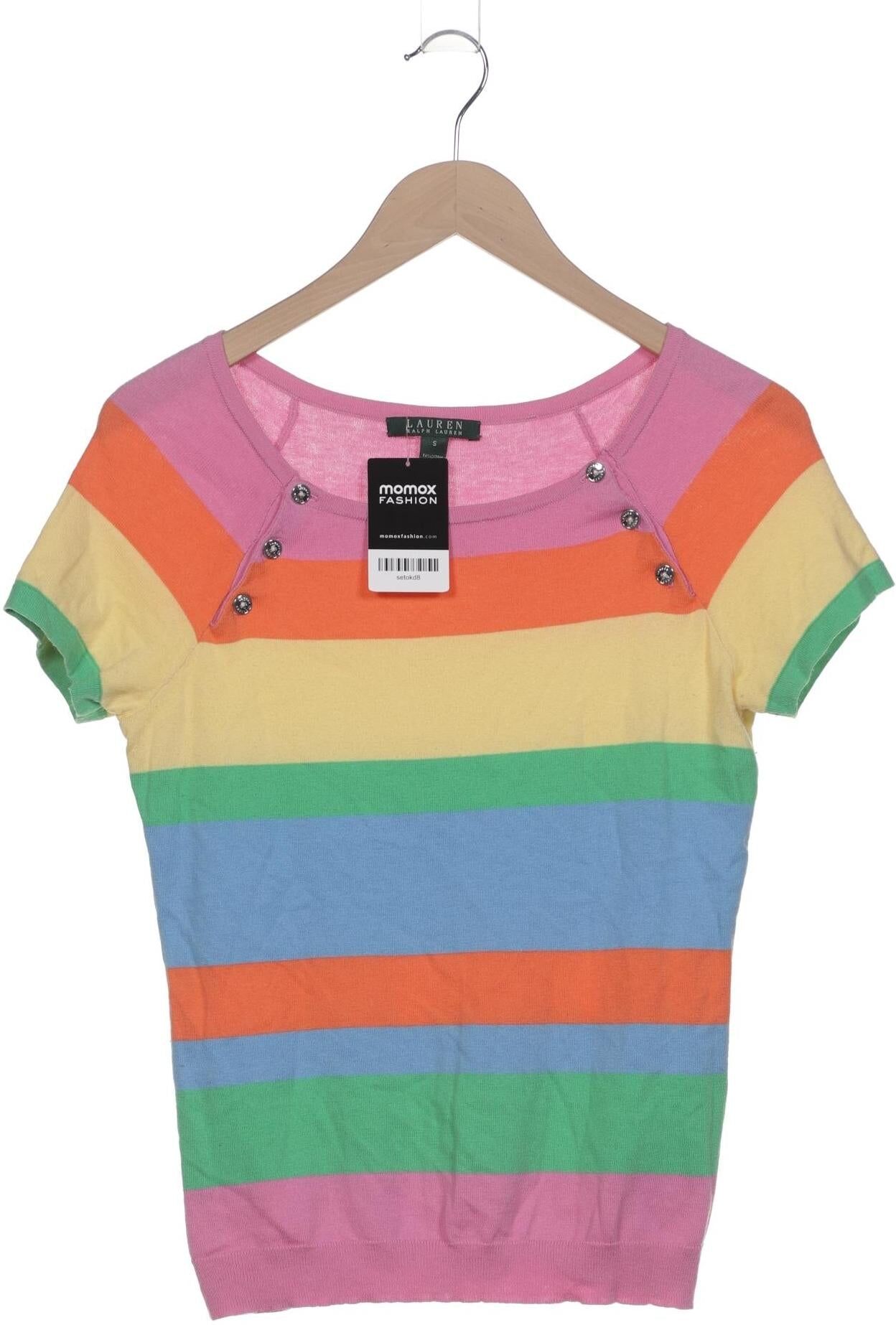 Lauren Ralph Lauren Damen Pullover, Mehrfarbig, Gr. S, Baumwolle / Seide / Synthetik - Second Hand