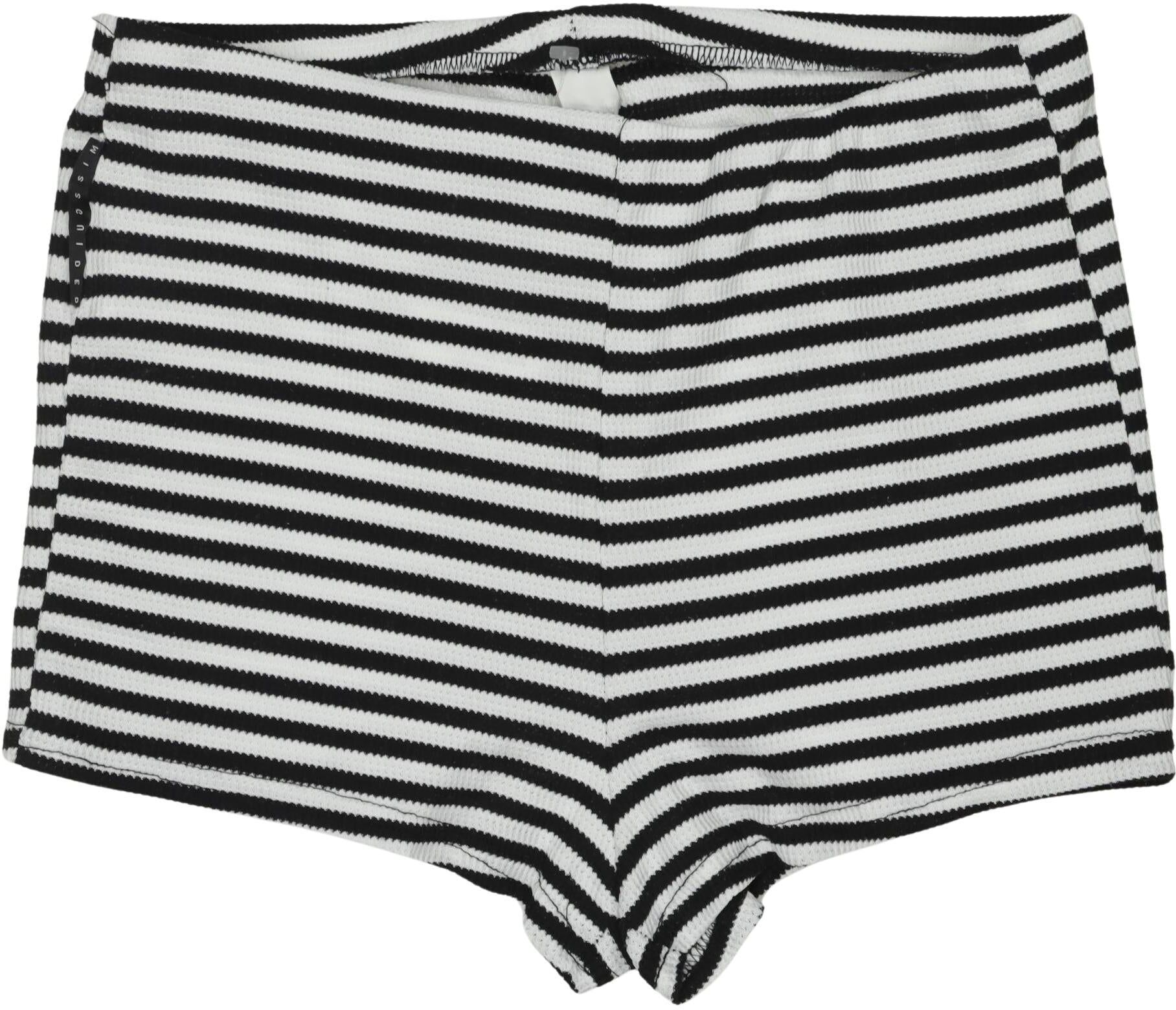 Missguided Damen Shorts, Mehrfarbig, Gr. M, Elasthan / Synthetik - Second Hand