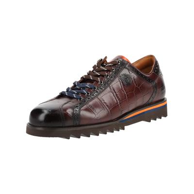 Schnürschuh MELVIN & HAMILTON "Melvin & Hamilton Halbschuhe Leder", Herren, Gr. 42, braun, Leder, Schuhe Schnürschuh