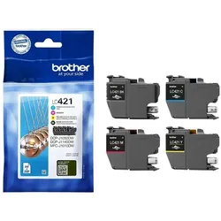 Brother LC421VAL Multipack Original Druckerpatronen Multipack BK/C/M/Y