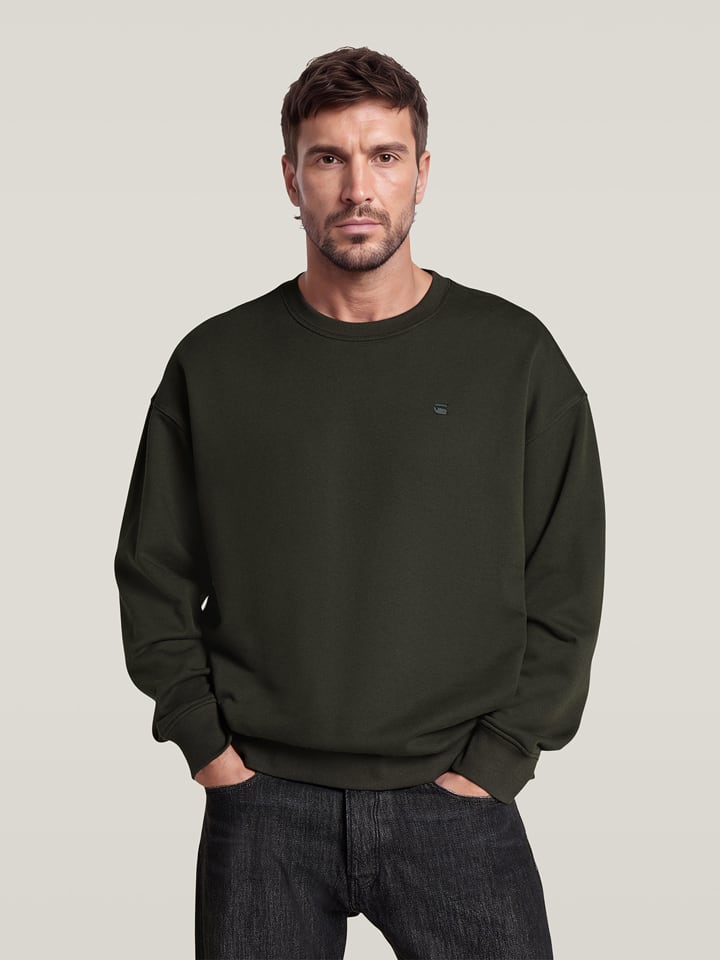 G-Star Sweatshirt in Khaki - S
