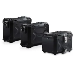 SW-Motech Adventure Set TRAX ADV - Schwarz. R 1200 GS LC Adv/R 1250 GS Adv. Mit TIF.