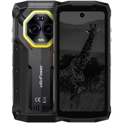 Ulefone Armor Mini 20 Pro EU (256 GB, Black, 4.70", Dual SIM, 5G), Smartphone, Schwarz