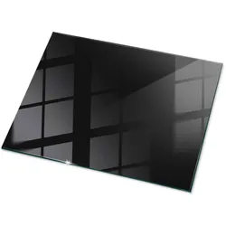 TISCHPLATTE 80x60 cm Farbe Schwarz, glatt