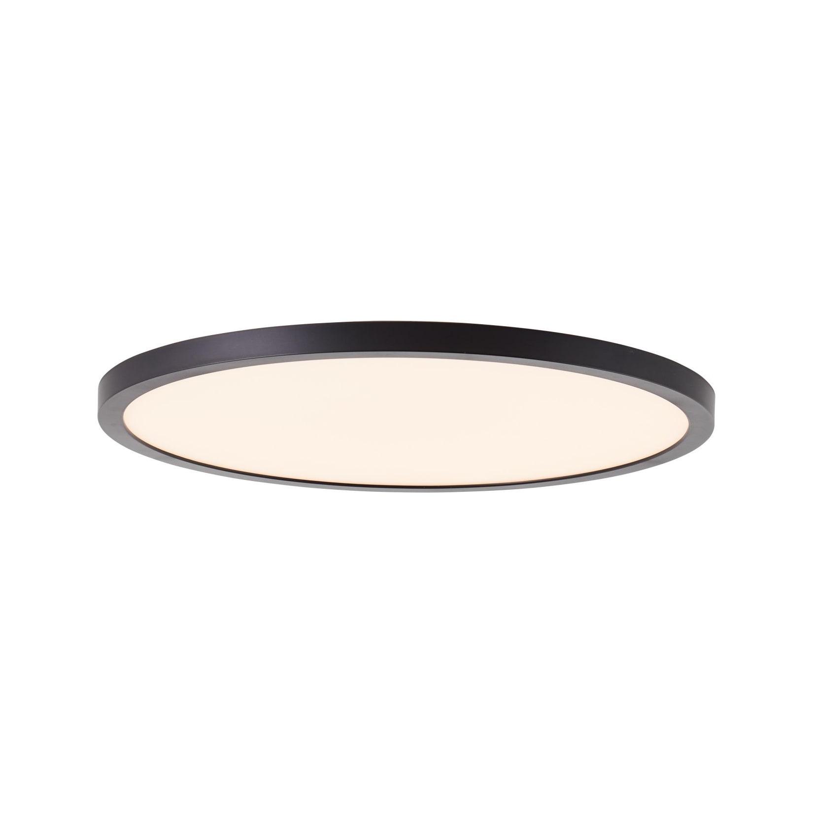 BRILLIANT Tuco LED Deckenaufbau-Paneel 30cm schwarz/weiß 1x LED integriert, 19W LED integriert, (Lichtstrom: 2500lm, Lichtfarbe: 2700K)