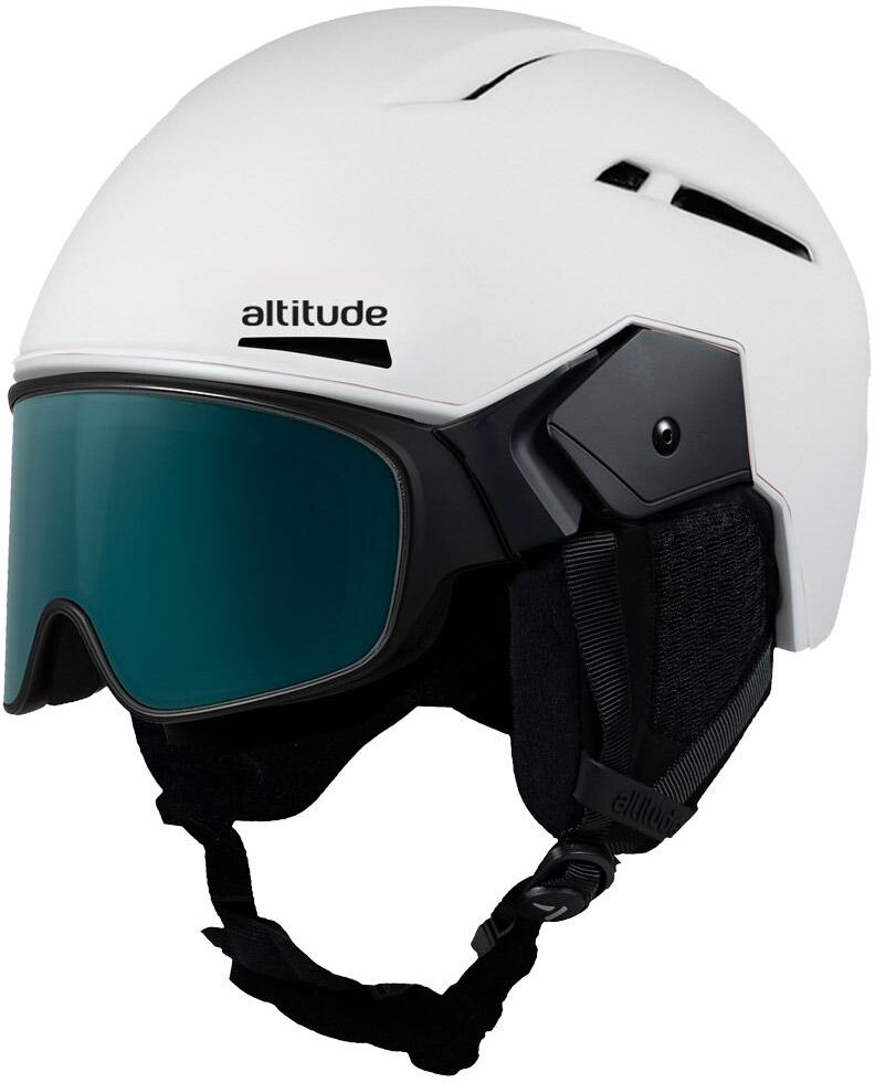 Altitude Eyewear  - Stratos Visor Pearly White - M - Casque de ski avec visière