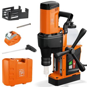 Fein Magnetbohrmaschine KBE 36 QW MAGSPEED, 1600W, 10000N Magnetkraft, Weldon-Aufnahme, bis 36mm Ø