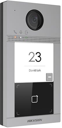 HIKVISION DS-KV8113-WME1(C).VideoIntercom 1Pulsante Posto Esterno PoE con Lettore Tessere,Wi-fi,
