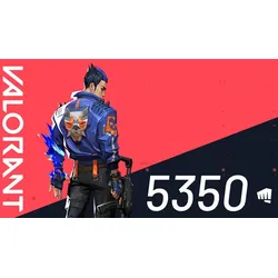 Valorant 50 EUR - 5350 Riot Points