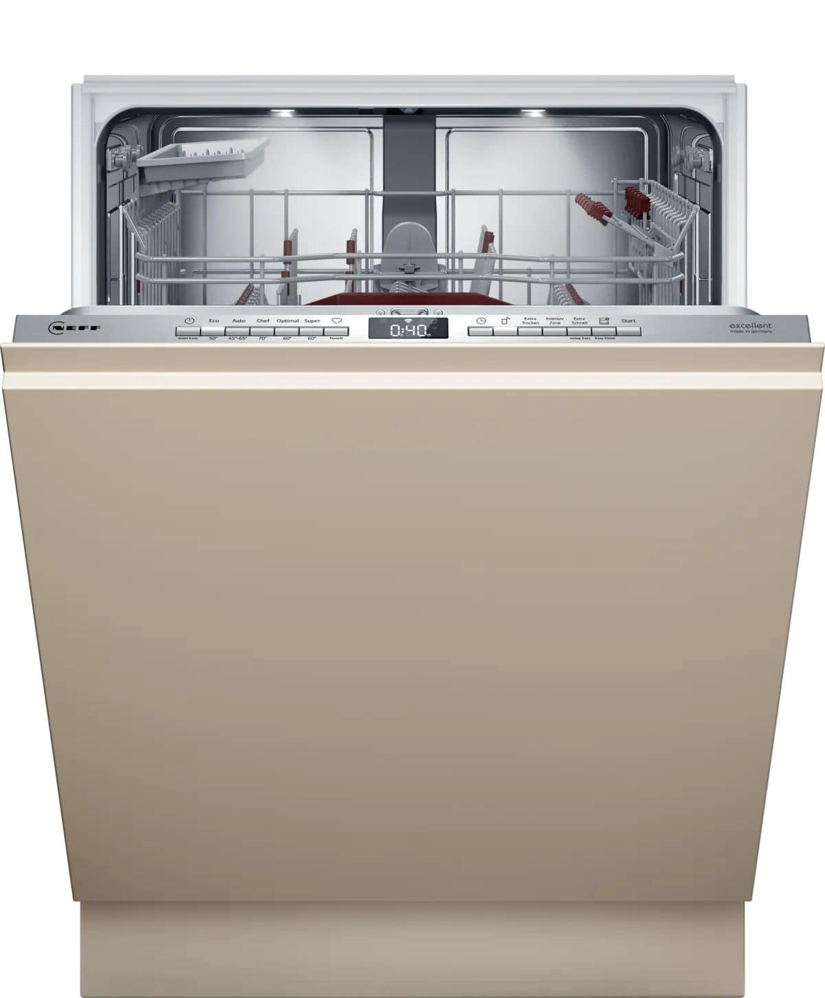 Neff N50 GVLEA30 (S155EBX05D + Z780BI01) 60 cm Geschirrspüler vollintegriert (ohne Front) Sehr leise 13 Maßgedecke aquaStop Funktion Wärmetauscher/Türöffnungstrocknung