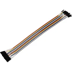 DEBO KABELSET - Entwicklerboards - Steckbrückenkabel, 25cm, 20 Kabel