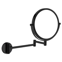 Neuesbad 2-seitlich Pendel Arm Kosmetik Spiegel, 3XMAGNIFICATION, Schwarz NB1DEADRN8111
