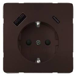 Siemens USB-Steckdose USB-Steckdose DELTA style Schoko 5UB18701CH01 1 St.