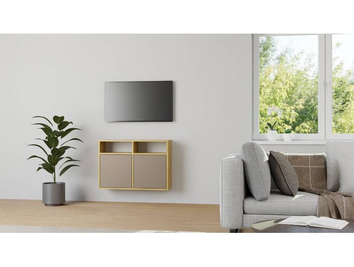 Hängesideboard – kostenlose Holzmuster Eiche Natur geölt