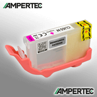 Ampertec Kompatible Reinigungspatrone für Canon CLI-65M magenta
