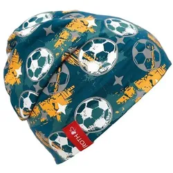 ROTH Kinder-Beanie »Fußball« blau Einheitsgröße blau