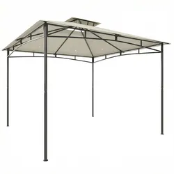 PAVILLON Polyester, Metall Cremeweiß