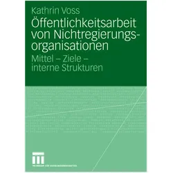 Öffentlichkeitsarbeit von Nichtregierungsorganisationen, Fachbücher von Kathrin Voss