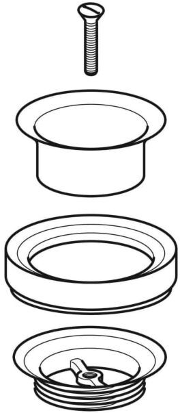 Geberit Ablaufventil 597378000 für Spiel- und Waschlandschaft
