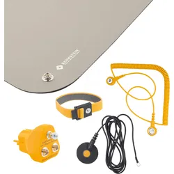 BERN 9 361 A - ESD-Arbeitsplatz, Lötunterlage für SMD/THT-Bestückung, 6-teilig