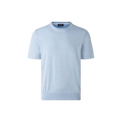 T-Shirt MAERZ MUENCHEN "Maerz Muenchen 450501 T-Shirt Herren Bekleidung", Herren, Gr. 48, blau, 100% Baumwolle, Shirts T-Shirt