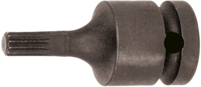 HOLEX Douille tournevis IMPACT, 1/2 pouce, pour vis à denture multiple (XZN) M12 (651355 M12)