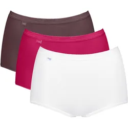 sloggi Basic+ Maxi C3P - Damen - Gr. 48 - rot
