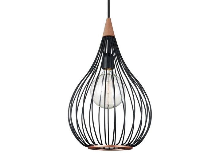 Design Pendellampe Drops Metal Schwarz ø 30cm Halo Design