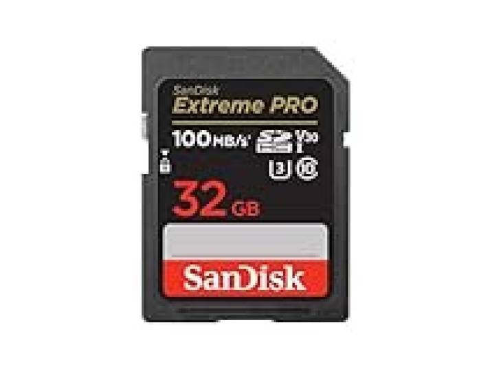 SanDisk 32 Go Extreme PRO carte SDHC + RescuePRO Deluxe, jusqu'à 100 Mo/s, UHS-I, Classe 10, U3, V30