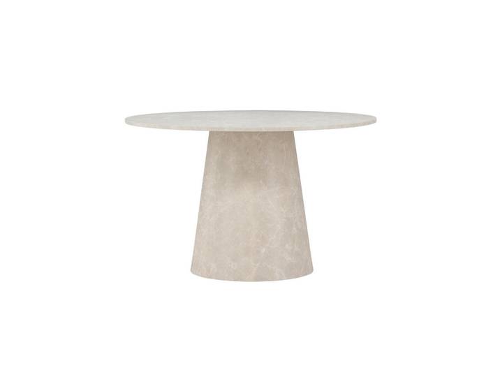 Furnlux Esstisch Lanzo Grau 120x120x75 cm, Holzwerkstoff, 120x75x120 cm, Esszimmer, Esstische