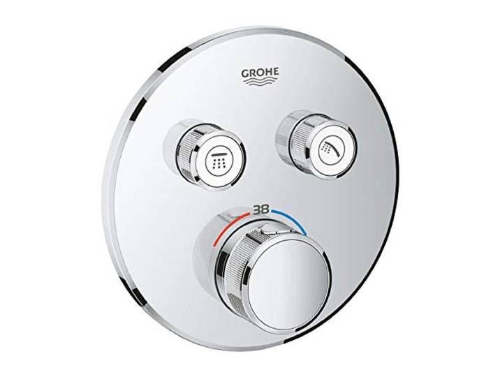 Grohe 29119000 Grohtherm Smartcontrol Thermostatique pour Installation Encastrée 2 Sorties\, Chrome