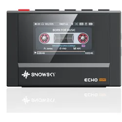 Snowsky Echo Mini (8 GB), MP3 Player + Portable Audiogeräte, Schwarz